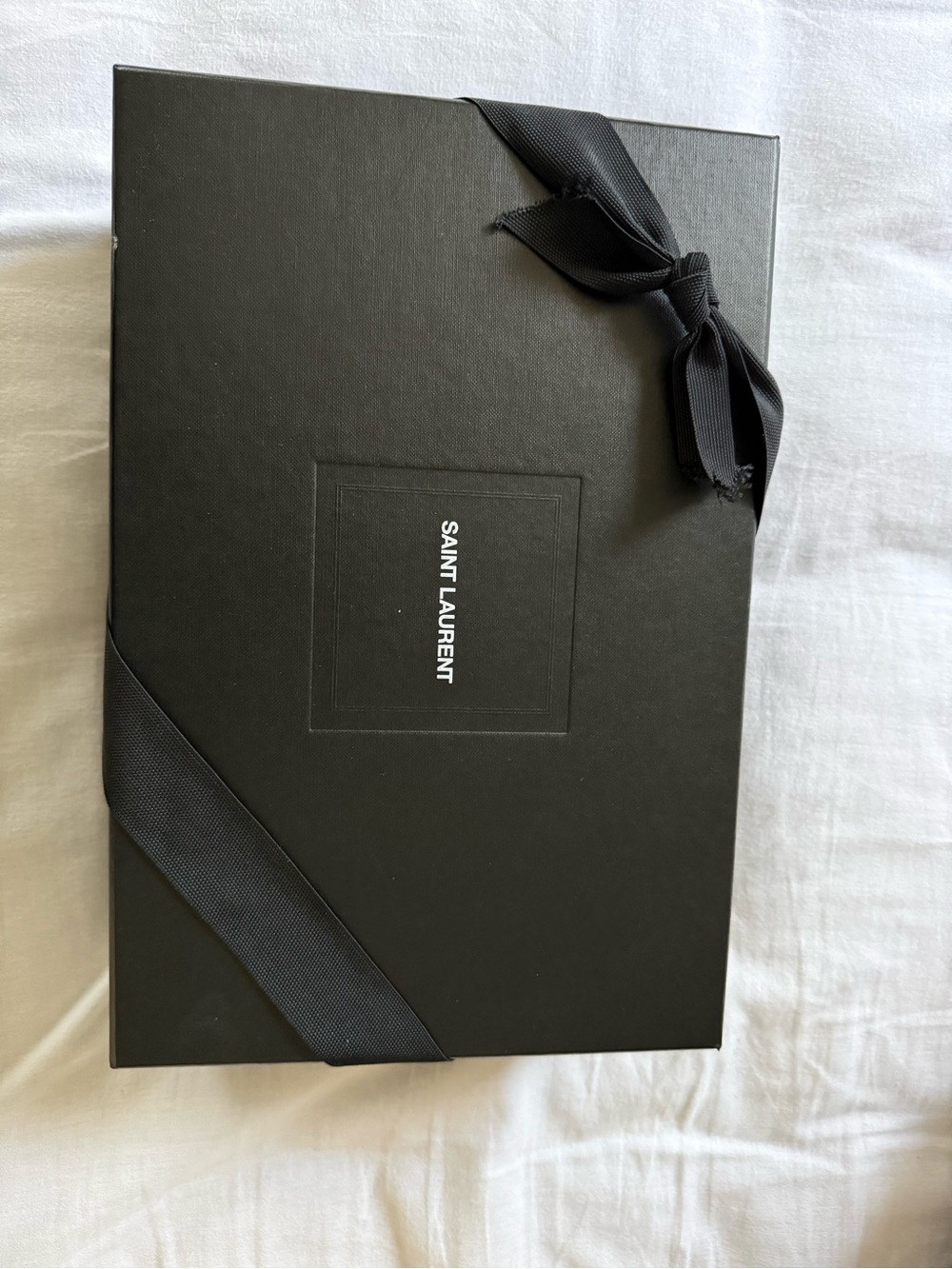 SAINT LAURENT ENVELOPE MEDIUM IN QUILTED GRAIN DE POUDRE EMBOSSED LEATHER - Picture 6 of 6